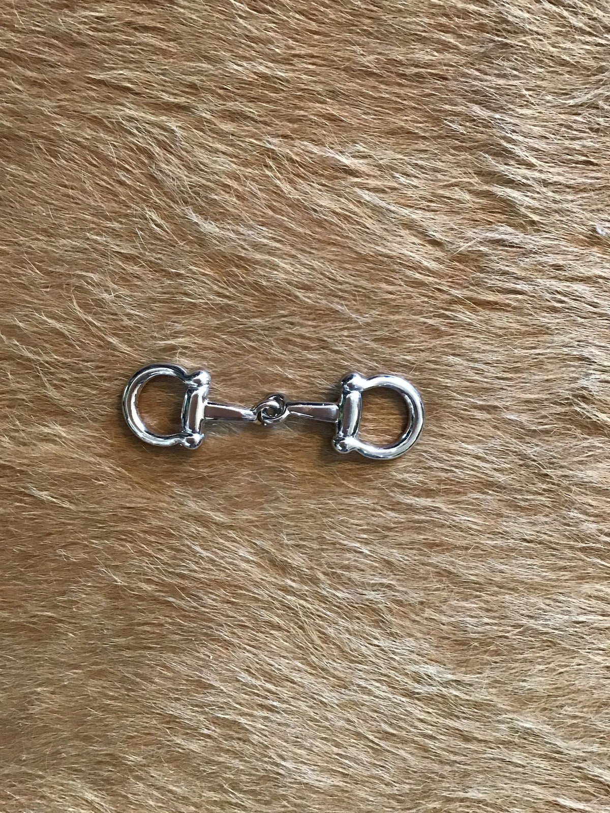 Snaffle Bit Scarf Ring - Small