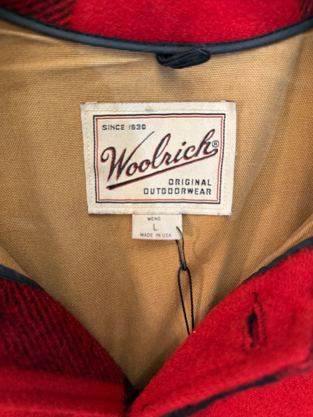 Vintage Woolrich Wool Buffalo Plaid