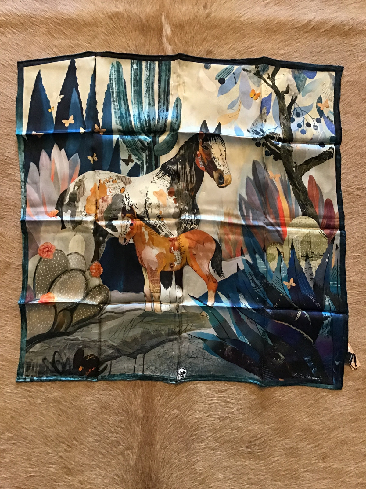 Blue Melodies Scarf