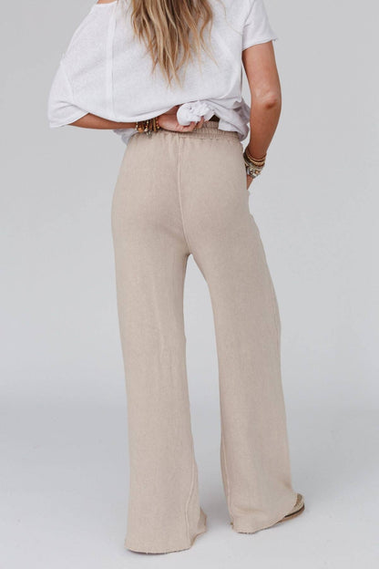 Relaxing Robin Wide Leg Pant - New Taupe