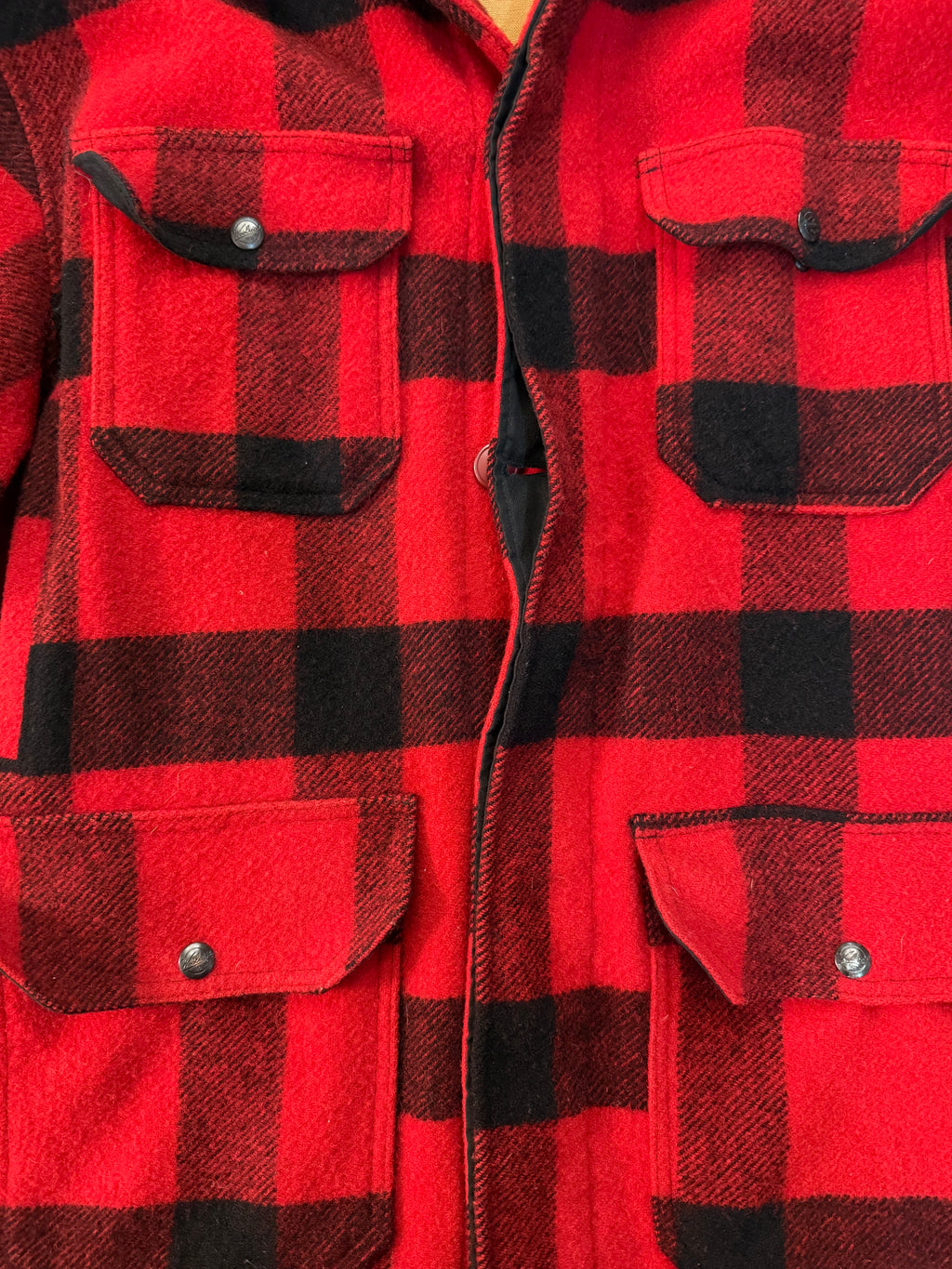 Vintage Woolrich Wool Buffalo Plaid