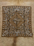 Luck Be A Paisley Bandana - Saddle