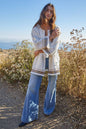 Woven Cotton Polyester Tweed Long Sleeve Jacket