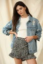 Distressed Denim Jacket