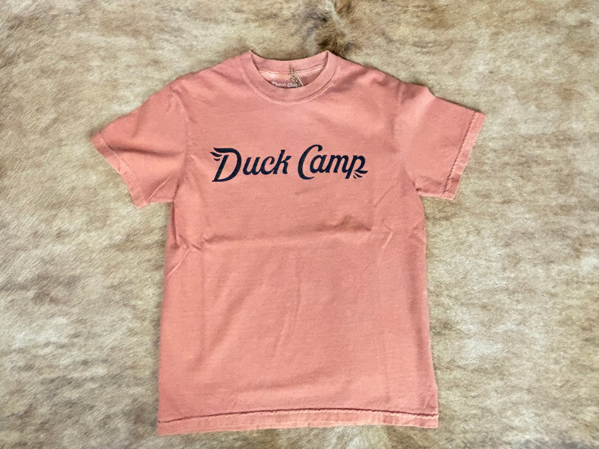 Duck Camp logo Tee - Clay