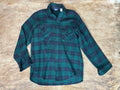 Vintage green Woolrich Wool Button Up. Size Large
