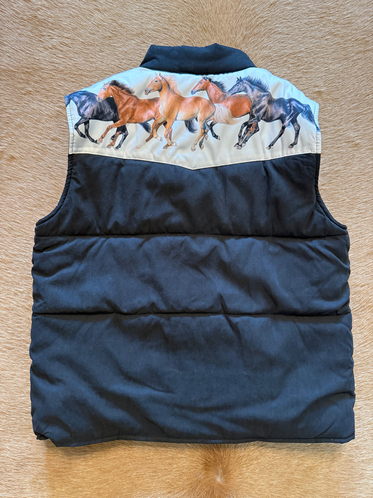 Wild Horses Puffer Vest