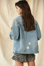 Distressed Denim Jacket