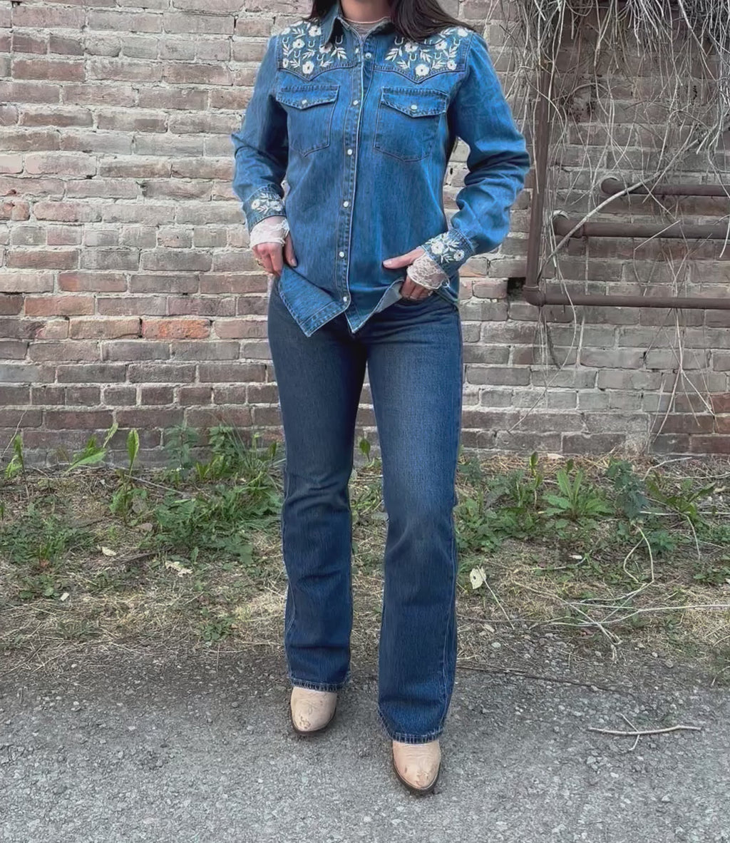 Rodeo Quincy Rancho Fortuna button up